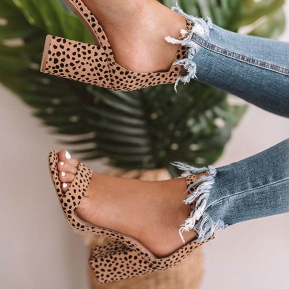 Last 1✨JENNA Leopard Animal Print Chunk - Picture 3 of 5